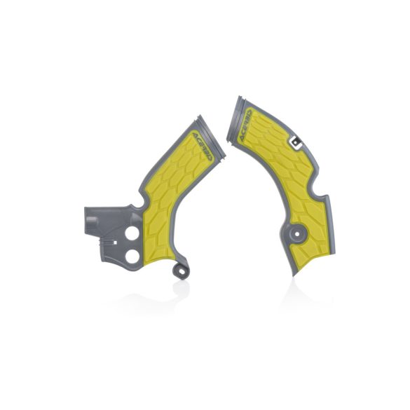 Acerbis vázvédő - X-Grip - RMZ 250 2015-2018 - szürke/sárga