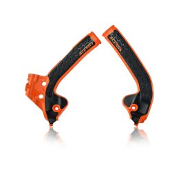   Acerbis vázvédő - X-Grip - KTM + HVA SX 85 18/20 - narancs
