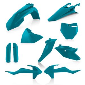 Acerbis teljes idomszett – KTM SX 85 2018-2024 + GASGAS MC85 2021-2024 – zöldeskék