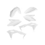 ACERBIS PLASTIC KIT KAWASAKI KXF 250 18/20 - WHITE