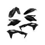 ACERBIS PLASTIC KIT KAWASAKI KXF 250 18/20 - BLACK