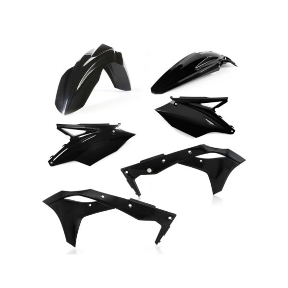 ACERBIS PLASTIC KIT KAWASAKI KXF 250 18/20 - BLACK