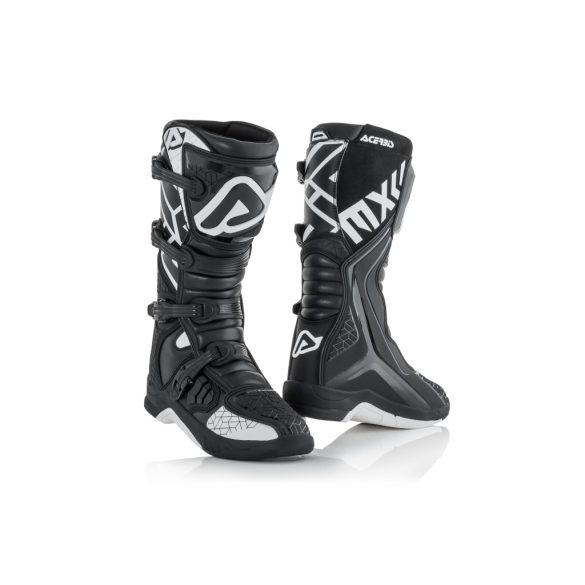 Acerbis cross csizma - X-Team  - fekete/fehér