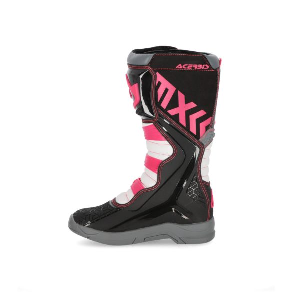 Acerbis cross csizma - X-Team  - fekete/lila