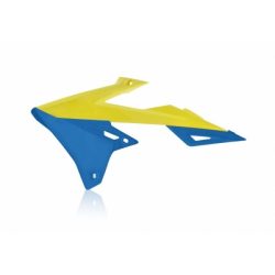   RADIATOR SCOOPS SUZUKI RMZ RMZ450 18/25 + RMZ250 19/25 - YELLOW/BLUE