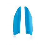   LOWER FORK COVERS SUZ RMZ RMZ450 18/25 + RMZ250 19/25 - LIGHT BLUE