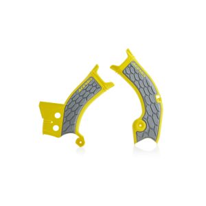 Acerbis vázvédő - X-Grip - SUZUKI RMZ 250/450 2018-2022- sárga/szürke