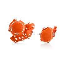   Acerbis motorblokk védő - X-Power - KTM SXF 450 16/18 - HUSQ FC 450 16/18 - narancs