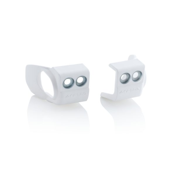 Acerbis alsó teleszkópvédó - KTM + HUSQVARNA + SHERCO - fehér