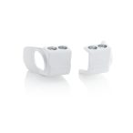 Acerbis alsó teleszkópvédó - HONDA + KAWASAKI - fehér