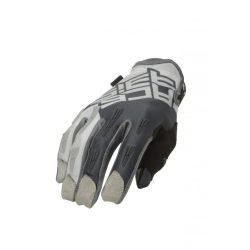 ACERBIS MX GLOVES X-H HOMOLOGATED - GREY/GREY