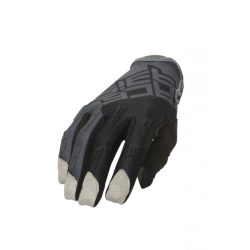 ACERBIS MX GLOVES X-H HOMOLOGATED - GREY/BLACK