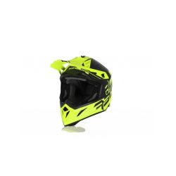 ACERBIS MX HELMET STEEL CARBON - YELLOW - XXL