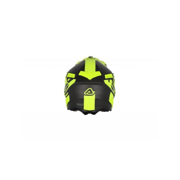 ACERBIS MX HELMET STEEL CARBON - YELLOW - XXL