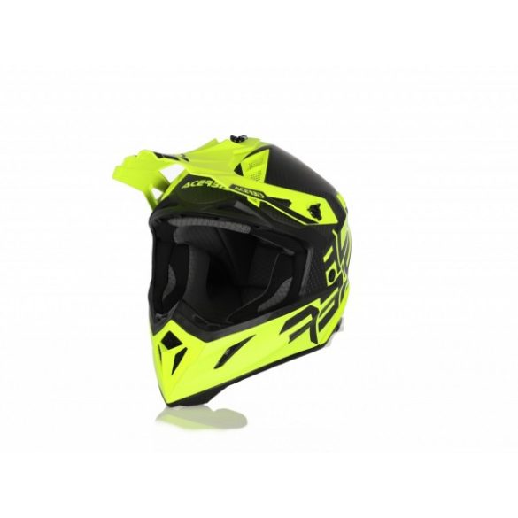 HELMET STEEL CARBON - YELLOW