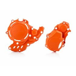   Acerbis motorblokk védő - X-Power -  4-ütemű EXC-F/FE 250-350 16/19 - KTM -HUSKY - narancs