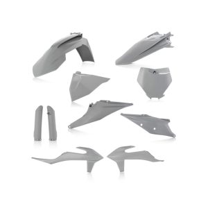 Acerbis teljes idomszett -  KTM SX/SXF/XC/XCF 2019-2022 - szürke