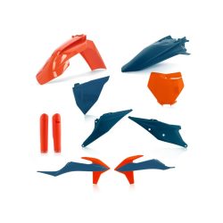   Acerbis teljes idomszett -  KTM SX/SXF/XC/XCF 2019-2022 - narancs/kék