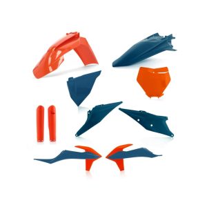 Acerbis teljes idomszett -  KTM SX/SXF/XC/XCF 2019-2022 - narancs/kék