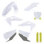 idomszett - S PLASTICS HUSQ TC/FC 19/22 - fekete/fehér