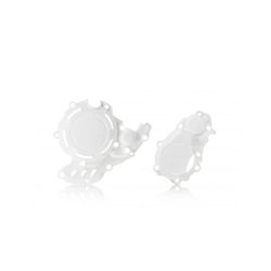  Acerbis motorblokk védő - X-Power - 4 ütemű SXF+ FC 16/20 - KTM -HUSKY 250/350 - fehér