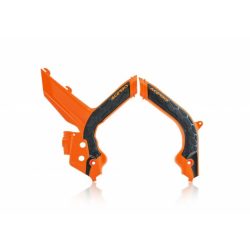   Acerbis vázvédő - X-Grip - KTM SX-SXF 19-20 - narancs/fekete