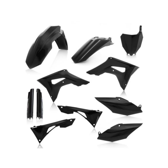 Acerbis teljes idomszett - HONDA CRF 250R  2019-2021 + CRF450 2019-2020 - fekete