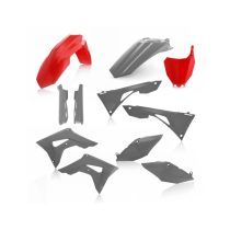   Acerbis teljes idomszett -  HONDA CRF 450 R 2019-2020 + CRF 250 R 2019-2021 - piros/szürke