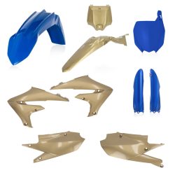 idomszett - YAMAHA YZF450 19/22 + YZF250 20/23 - kék/arany