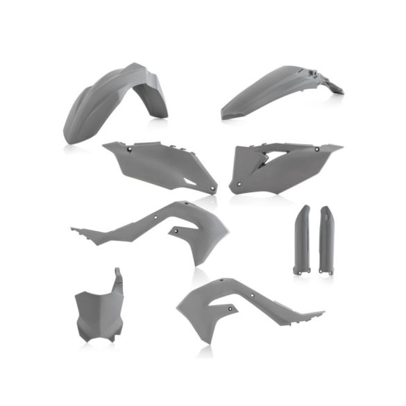 Acerbis teljes idomszett -  KAWASAKI KX 450 2019-2023 + KX 250  2021-2024 - szürke