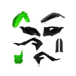 Acerbis teljes idomszett -  KAWASAKI KX 450 2019-2023 + KX 250 2021-2024 - zöld/fekete
