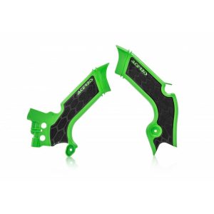 Acerbis vázvédő -ﾠX-GRIP KAWASAKI KXF 450 19-20 - zöld/fekete