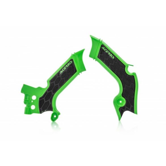 Acerbis vázvédő -ﾠX-GRIP KAWASAKI KXF 450 19-20 - zöld/fekete