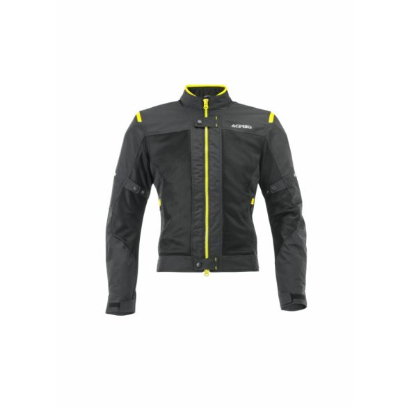 Acerbis motoros kabát - CE Ramsey My Vented 2.0 – fekete/sárga