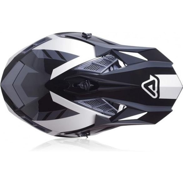 X-TRACK HELMET - WHITE/BLACK