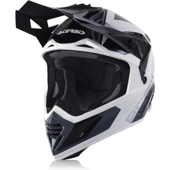 X-TRACK HELMET - WHITE/BLACK