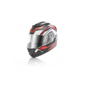 ACERBIS ROAD HELMET SEREL FLIP UP - BLACK/RED - S
