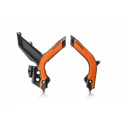 Acerbis vázvédő - X-Grip - KTM EXC 2020 - fekete/narancs