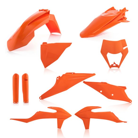 Acerbis teljes idomszett -  KTM EXC/EXC-F/XC-W/XCF-W 2020-2023 - narancs