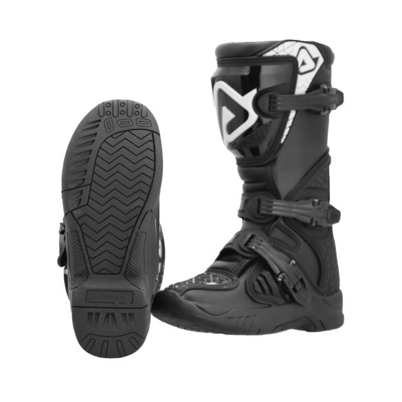 Acerbis gyerek cross csizma – X-team Junior – fekete