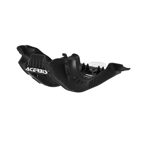 alsó védőlemez - XC-F 250/350 20/23 + SXF 250-350 19/22 + GASGAS MC-F 250-350 21/23 - fekete/fehér