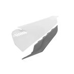 Acerbis oldalidom - Vented- HUSQVARNA - fehér/szürke