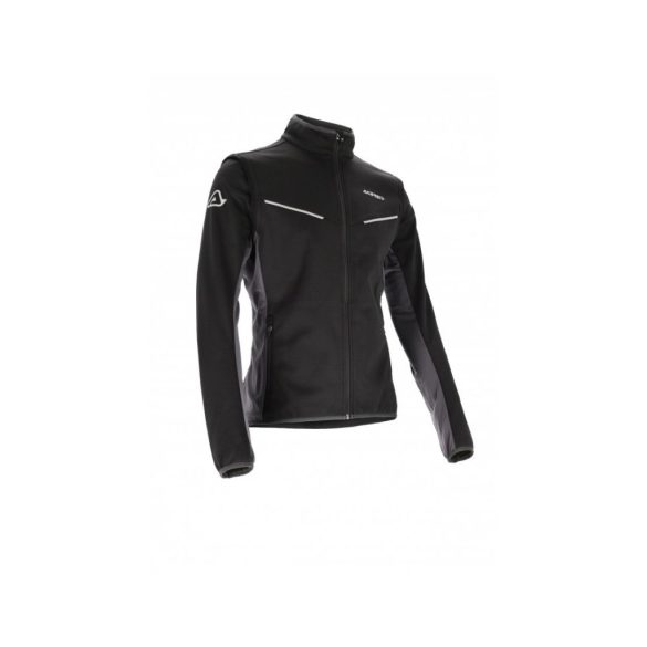 ACERBIS SOFTSHELL TRACK JACKET - BLACK/GREY