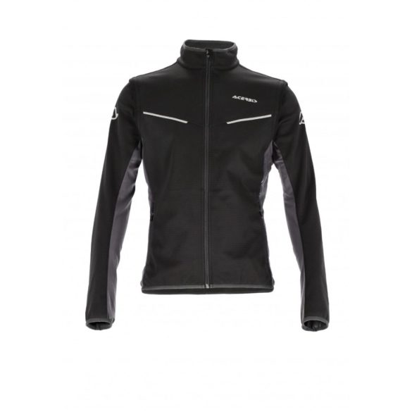 Acerbis enduro kabát - Track Softshell - fekete/szürke