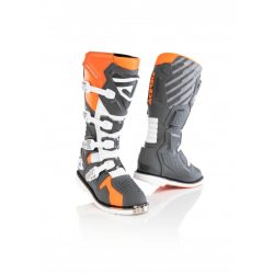 Acerbis cross csizma - X-Race – narancs/szürke