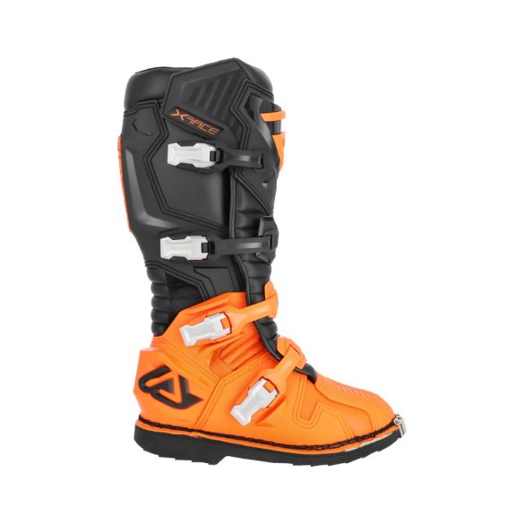 Acerbis cross csizma - X-Race – narancs/fekete