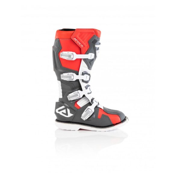 BOOTS X-RACE - RED/GREY