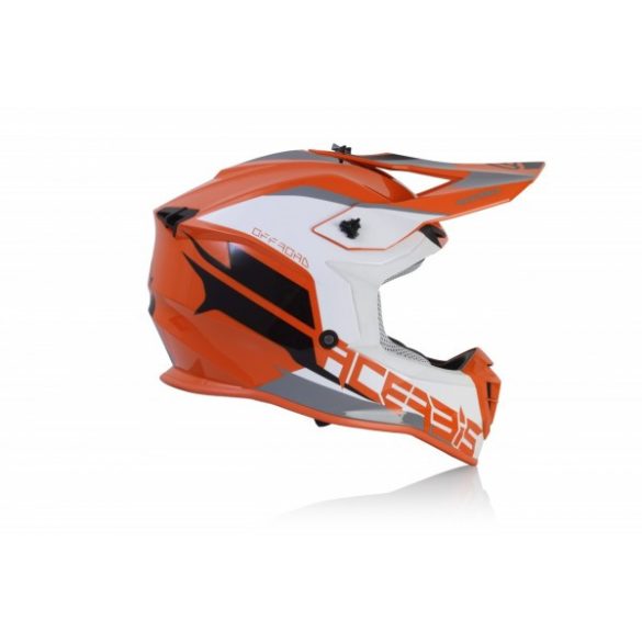 LINEAR HELMETS - ORANGE/WHITE