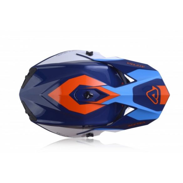 LINEAR HELMETS - BLUE/WHITE