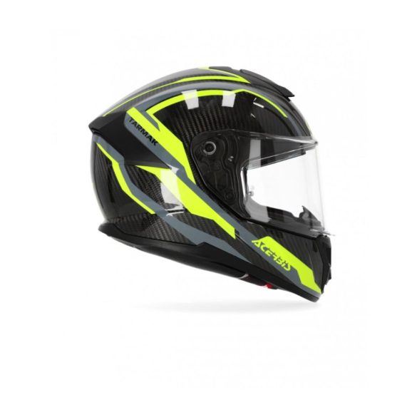 ACERBIS ROAD HELMET TARMAK CARBON WITH PINLOCK MAXI 70 - GREY/YELLOW - S
